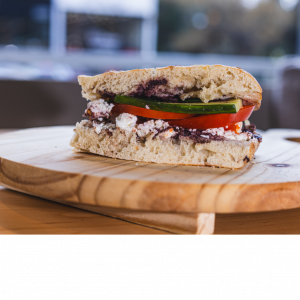 Focaccia μεσογειακή